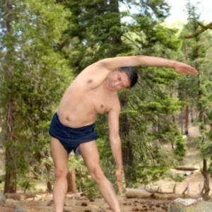 side bending pose- yoga with ramadawar