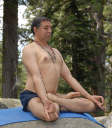 Purana Padmasana Dhyana - Full Lotus Meditation Position -yoga with ramadawar